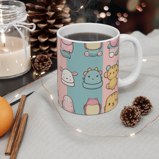 🐾 Cute Animal Mug – Bright, Fun, and Perfect for Every Sip!